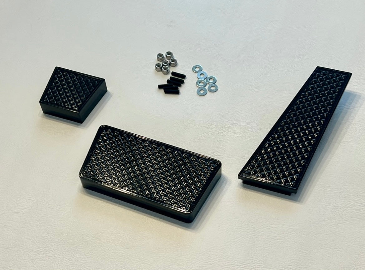 91-96 Caprice/Impala SS Replacement Pedals: Plain (3pc)