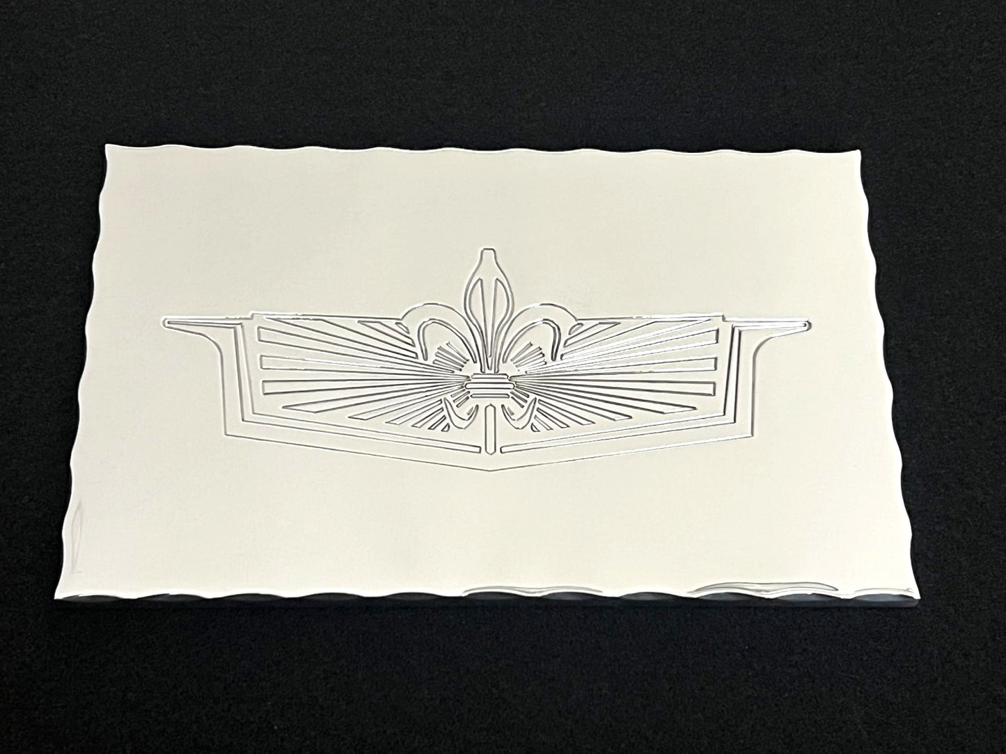 77-96 Caprice/Impala SS Battery Cover: Crown (pkg)