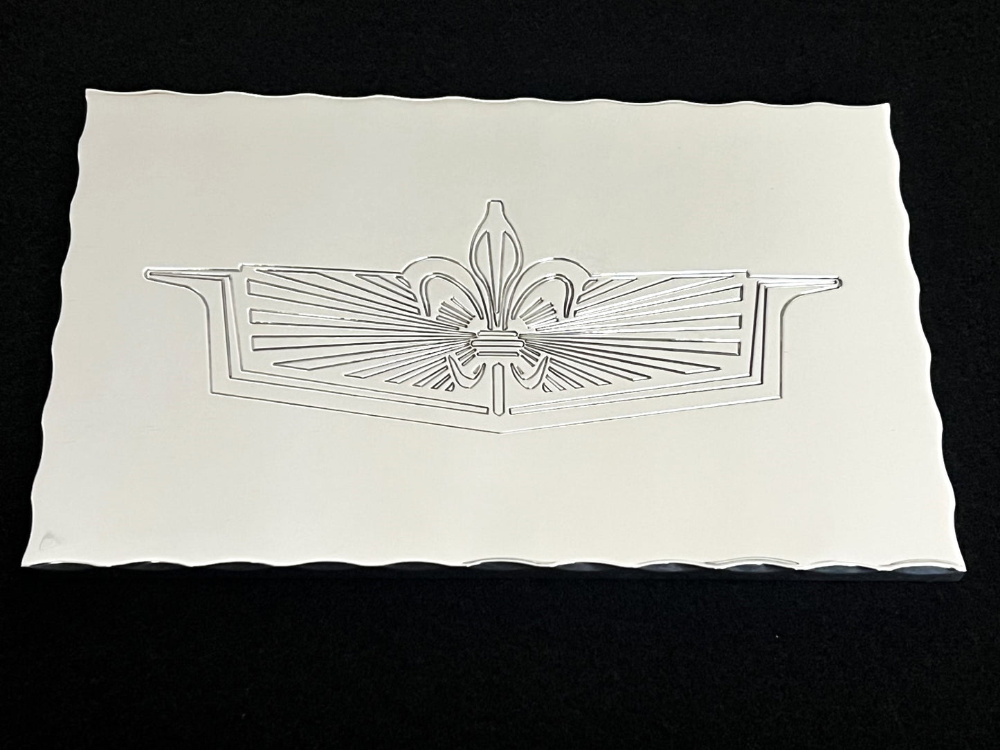 77-96 Caprice/Impala SS Battery Cover: Crown (pkg)