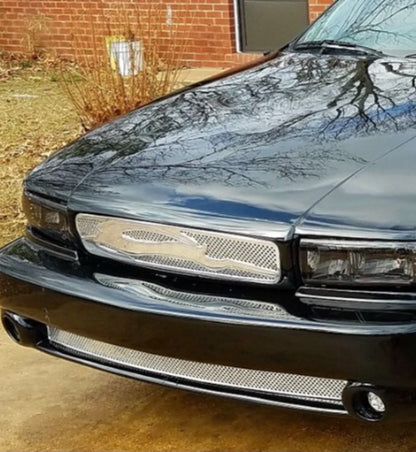 91-96 Caprice/Impala SS Front Grill Insert: Full Deer (pkg)