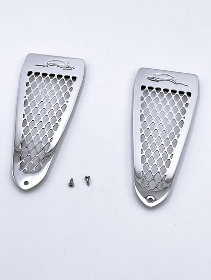 91-96 Caprice/Impala SS Rear Door Vents: Diamond w/Deer (2pc)