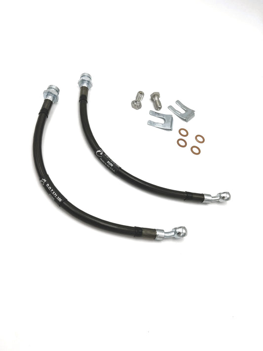 91-96 Caprice/Impala SS Front Brake Lines for OE Calipers (2pc)