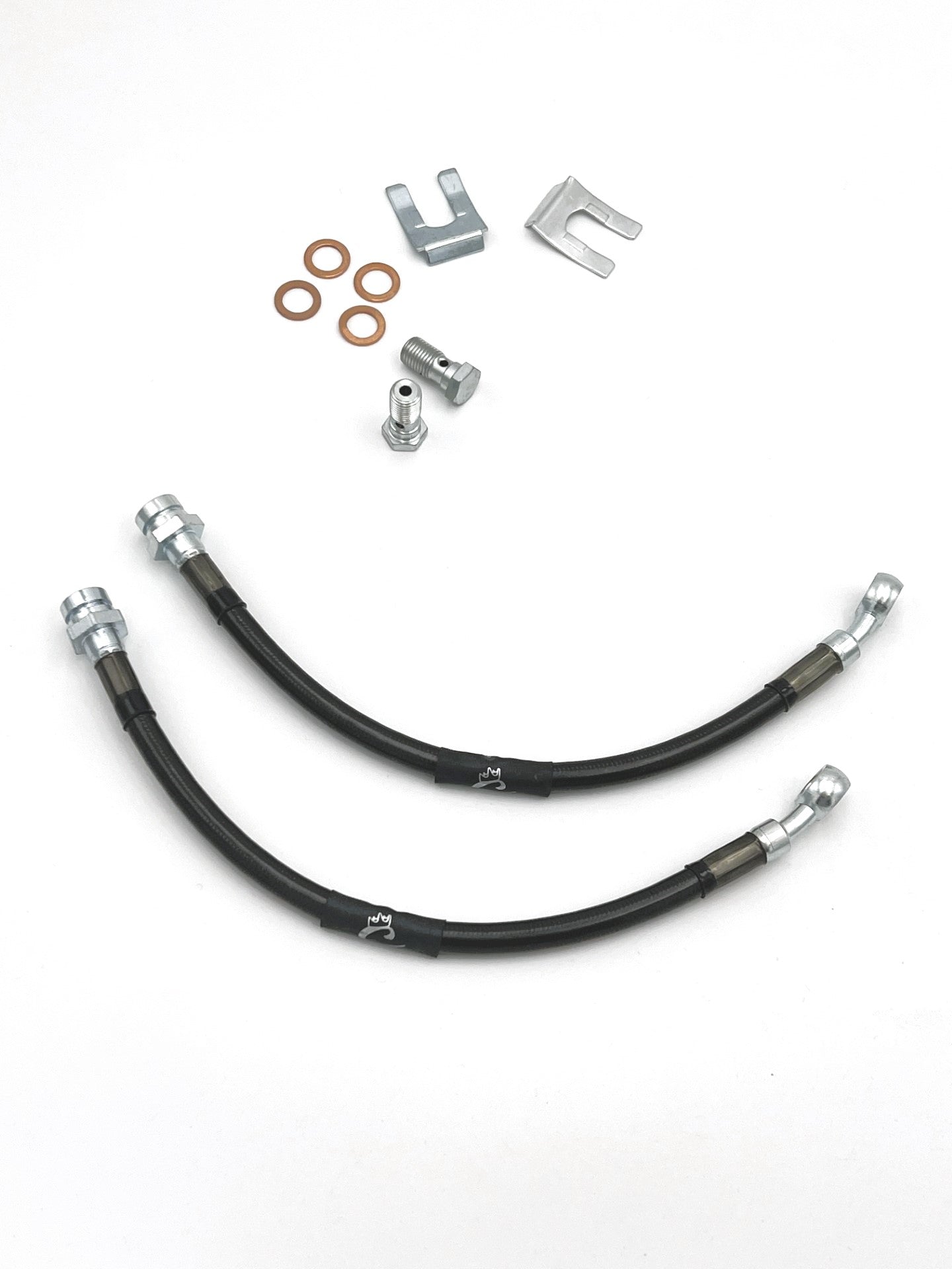 91-96 Caprice/Impala SS Front Brake Lines for OE Calipers (2pc)