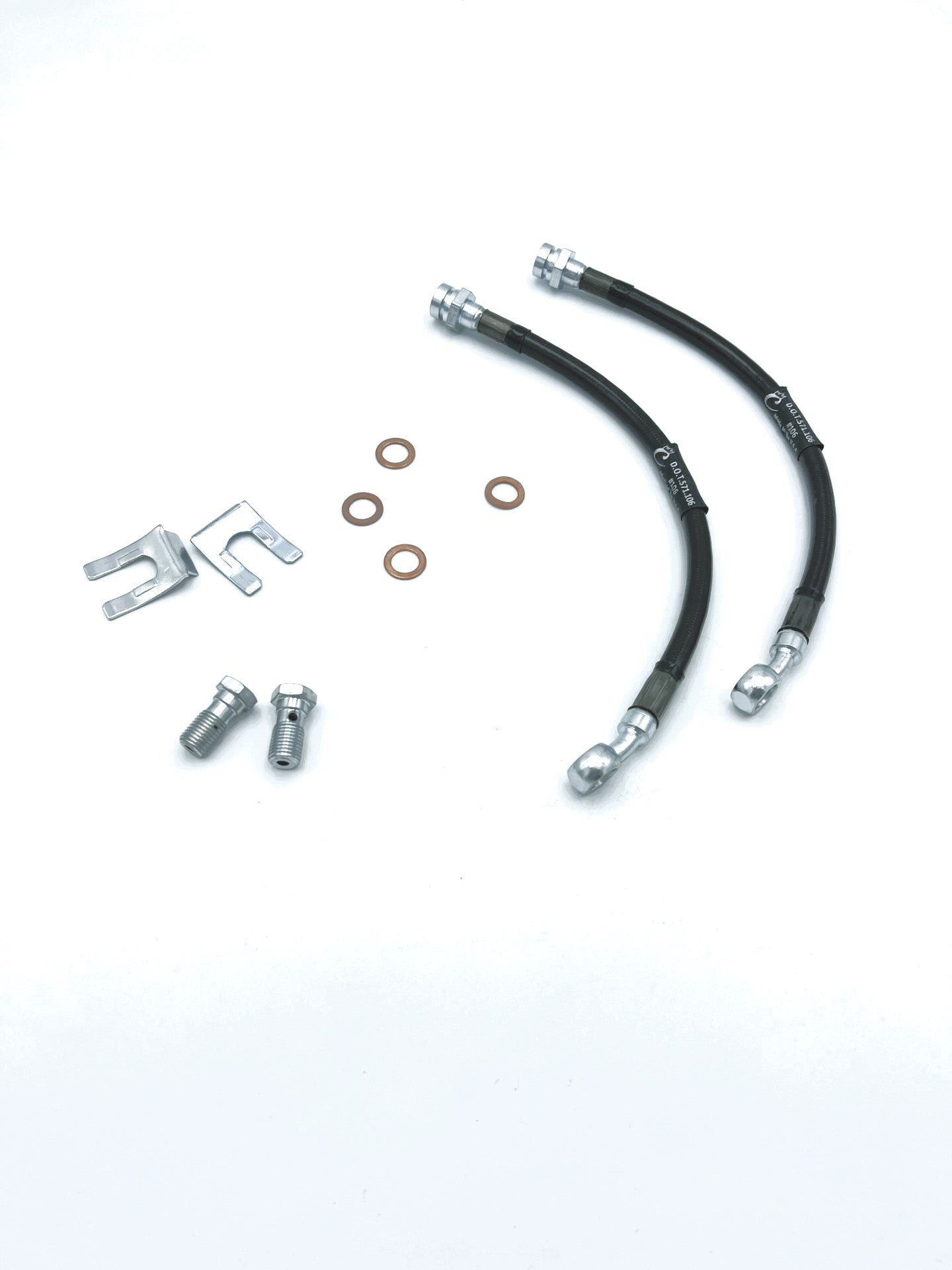 94-96 Caprice/Impala SS Rear Brake Lines for OE Calipers (2pc)