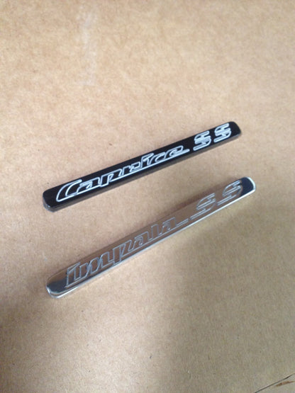 94-96 Caprice/Impala SS Nameplate:  Caprice SS (1pc)