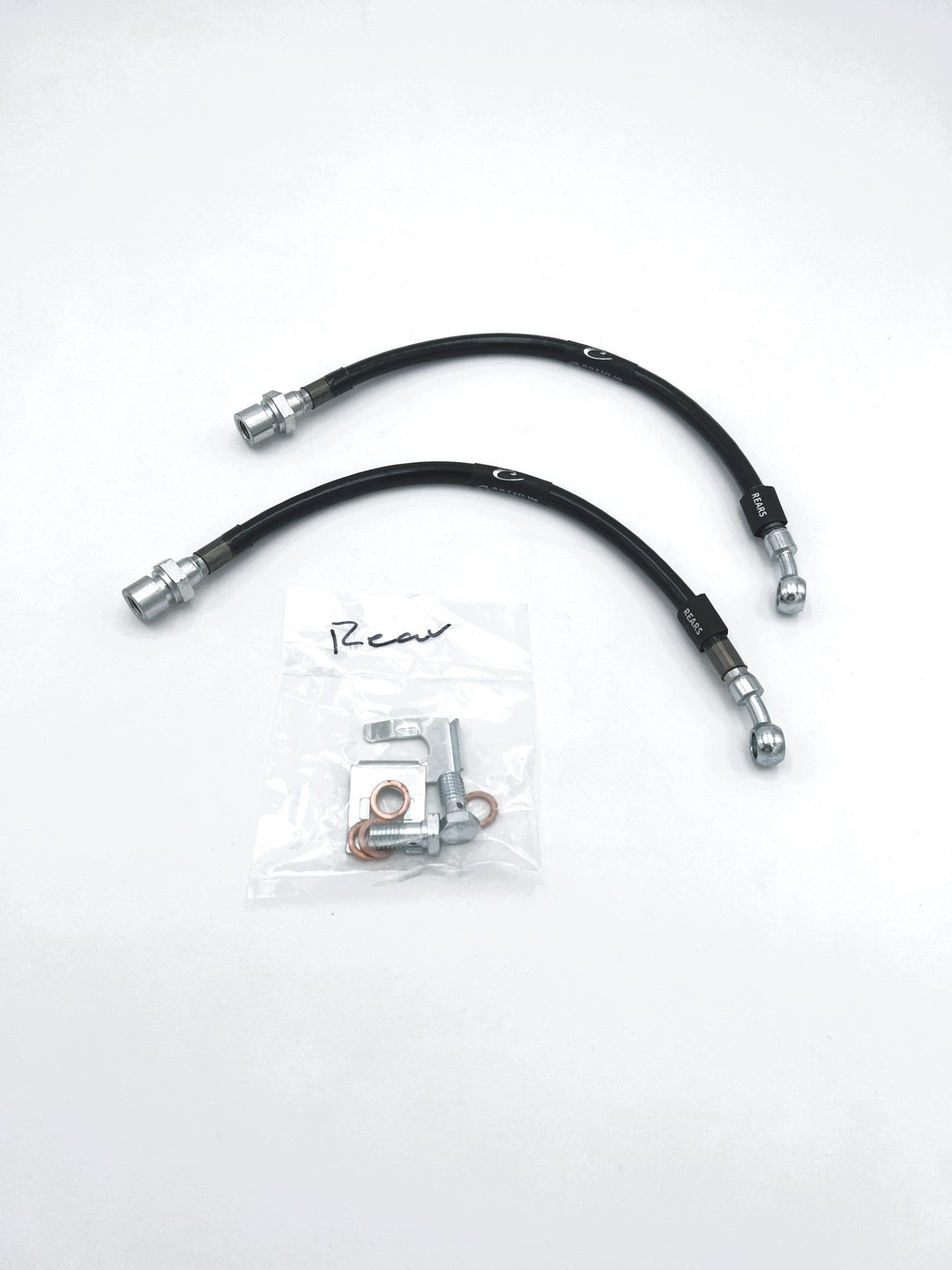 77-90 Caprice/Impala Rear Brake Lines for Wilwood 2 Piston Calipers (2pc)