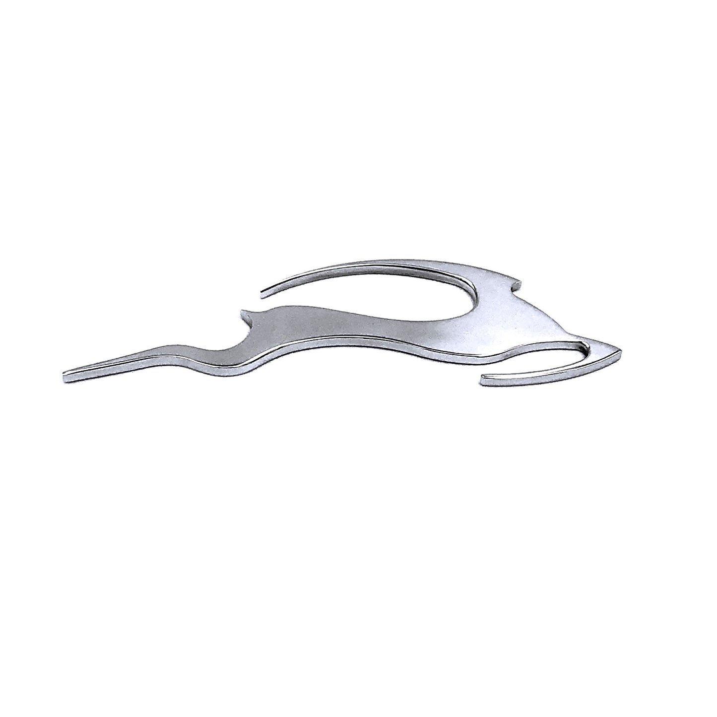 77-05 Caprice/Impala SS Leaping Impala Deer Emblem: Flat w/ No Mounting Holes, Right-Facing (1pc)