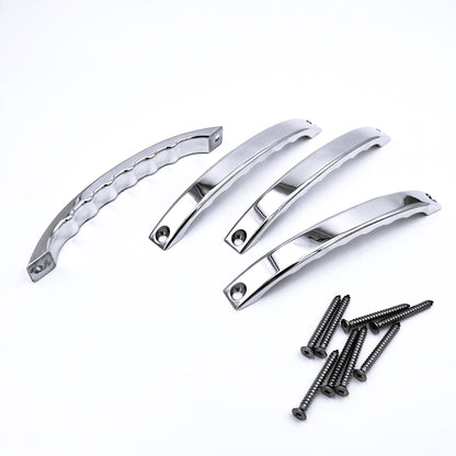 91-96 Caprice/Impala SS Door Pulls: Bent w/Grooves, Plain (4pc)